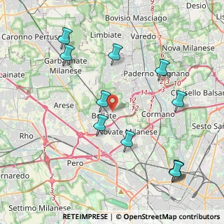 Mappa Via Goito, 20021 Bollate MI, Italia (4.69182)