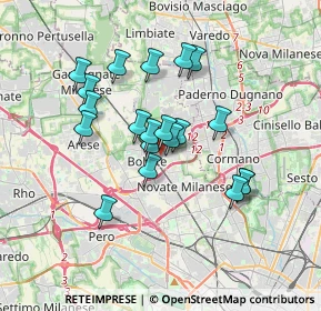 Mappa Via Goito, 20021 Bollate MI, Italia (2.935)