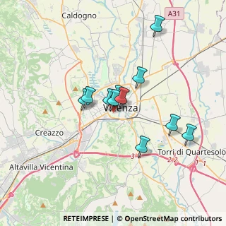 Mappa Via Gorizia, 36100 Vicenza VI, Italia (2.70818)