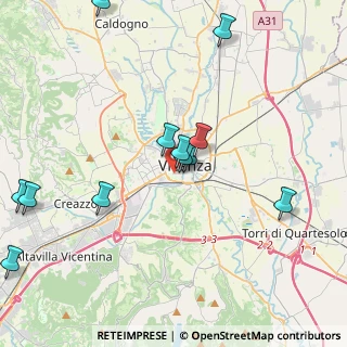 Mappa Via Gorizia, 36100 Vicenza VI, Italia (4.87538)