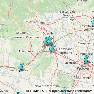 Mappa Via Gorizia, 36100 Vicenza VI, Italia (33.624)