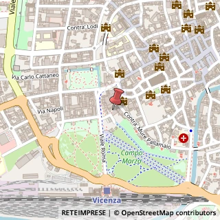 Mappa Via Gorizia, 48, 36100 Vicenza, Vicenza (Veneto)