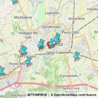 Mappa Via Gorizia, 36100 Vicenza VI, Italia (2.30083)