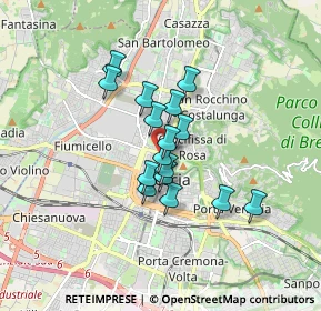 Mappa Via Silvio Pellico, 25122 Brescia BS, Italia (1.19125)