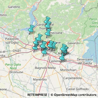 Mappa Via Silvio Pellico, 25122 Brescia BS, Italia (9.30188)