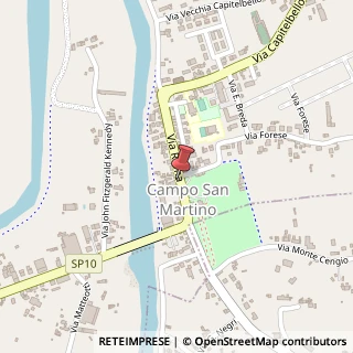 Mappa Via Roma, 80, 35010 Campo San Martino, Padova (Veneto)