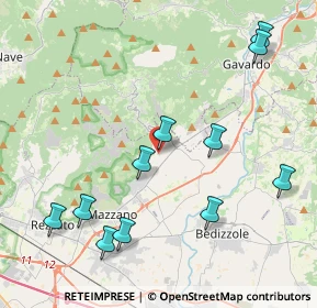 Mappa Via Tito Speri, 25080 Nuvolento BS, Italia (4.64545)