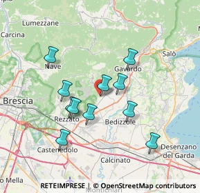 Mappa Via Tito Speri, 25080 Nuvolento BS, Italia (6.24636)