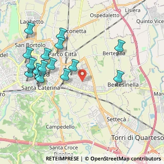 Mappa Via Barnaba Pizzardi, 36100 Vicenza VI, Italia (2.23875)