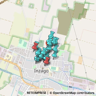 Mappa Via Piave, 20065 Inzago MI, Italia (0.25862)