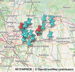 Mappa Via Piave, 20065 Inzago MI, Italia (10.104)