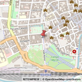 Mappa Viale Roma,  8, 36100 Vicenza, Vicenza (Veneto)