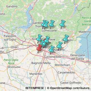 Mappa Via Enrico Tazzoli, 25128 Brescia BS, Italia (8.99333)