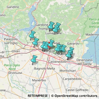 Mappa Via Enrico Tazzoli, 25128 Brescia BS, Italia (10.17313)
