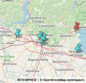 Mappa Via Enrico Tazzoli, 25128 Brescia BS, Italia (33.84188)