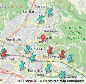 Mappa Via Enrico Tazzoli, 25128 Brescia BS, Italia (2.79231)