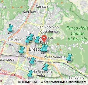 Mappa Via Enrico Tazzoli, 25128 Brescia BS, Italia (2.07818)