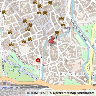 Mappa Contrà S.S.Apostoli, 9, 36100 Vicenza, Vicenza (Veneto)