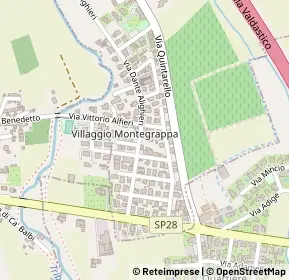 Mappa Via antonio fogazzaro, 36050 Torri Di Quartesolo VI, Italia (0.19231)