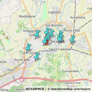 Mappa Corso dei Santi Felice e Fortunato, 36100 Vicenza VI, Italia (1.19)