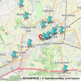 Mappa Corso dei Santi Felice e Fortunato, 36100 Vicenza VI, Italia (1.97154)