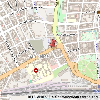 Mappa Corso San Felice Fortunato, 62, 36100 Vicenza, Vicenza (Veneto)