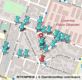 Mappa Via Gabriele Camozzi, 25126 Brescia BS, Italia (0.09655)