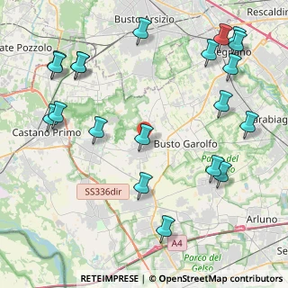 Mappa Via Giacomo Leopardi, 20020 Arconate MI, Italia (5.432)