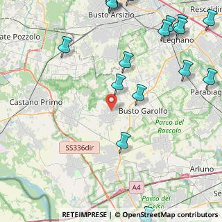 Mappa Via Giacomo Leopardi, 20020 Arconate MI, Italia (6.46833)