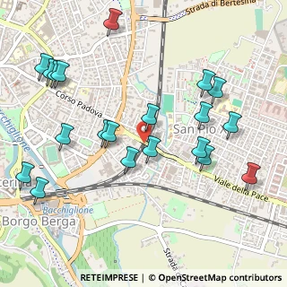 Mappa Presso BENZA, 36100 Vicenza VI, Italia (0.588)