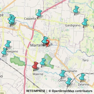 Mappa Via Lorenzo Perosi, 30030 Martellago VE, Italia (3.07313)