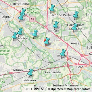 Mappa Via Giacomo Leopardi, 20005 Pogliano Milanese MI, Italia (5.03917)