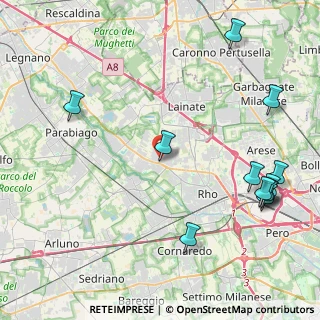 Mappa Via Giacomo Leopardi, 20005 Pogliano Milanese MI, Italia (5.44667)