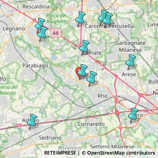 Mappa Via Giacomo Leopardi, 20005 Pogliano Milanese MI, Italia (4.99909)