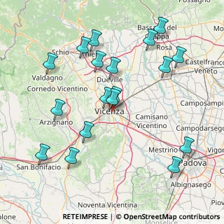 Mappa Via Bartolomeo Ruspoli, 36100 Vicenza VI, Italia (17.35611)