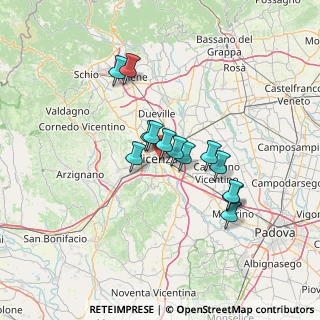 Mappa Via Bartolomeo Ruspoli, 36100 Vicenza VI, Italia (10.56769)