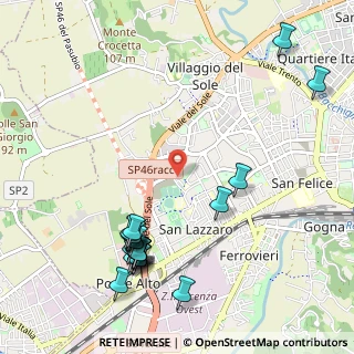 Mappa Via G. Soldà, 36100 Vicenza VI, Italia (1.2615)