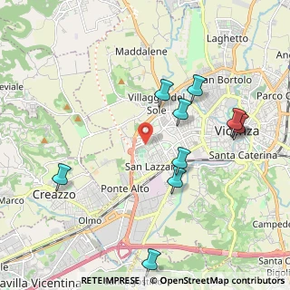 Mappa Via G. Soldà, 36100 Vicenza VI, Italia (2.41)