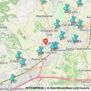 Mappa Via G. Soldà, 36100 Vicenza VI, Italia (2.74643)