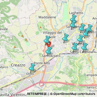 Mappa Via G. Soldà, 36100 Vicenza VI, Italia (2.405)