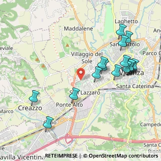 Mappa Via G. Soldà, 36100 Vicenza VI, Italia (2.235)