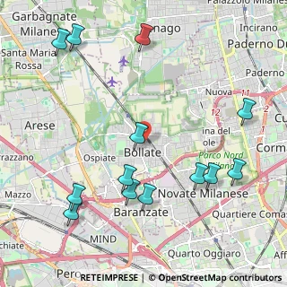 Mappa Piazza Martiri della Libertà, 20021 Bollate MI, Italia (2.49923)