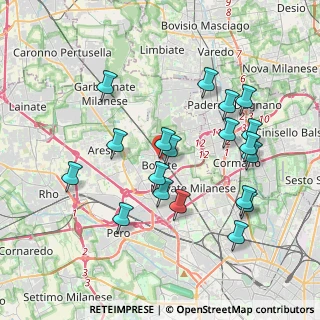 Mappa Piazza Martiri della Libertà, 20021 Bollate MI, Italia (3.79789)