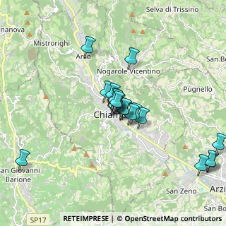 Mappa Piazza G. Fontana, 36072 Chiampo VI, Italia (1.492)