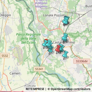 Mappa Via Tornavento, 20029 Turbigo MI, Italia (3.08)