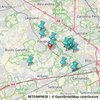 Mappa Via Po, 20015 Parabiago MI, Italia (3.27429)