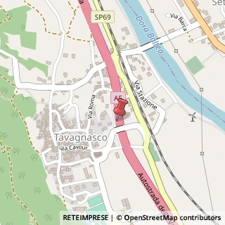 Mappa Via XXV Aprile, 5, 10010 Tavagnasco, Torino (Piemonte)