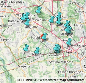 Mappa Via Giorgio Perlasca, 20014 Nerviano MI, Italia (7.693)