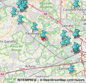 Mappa Via Giorgio Perlasca, 20014 Nerviano MI, Italia (5.666)