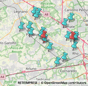 Mappa Via Giorgio Perlasca, 20014 Nerviano MI, Italia (3.6555)